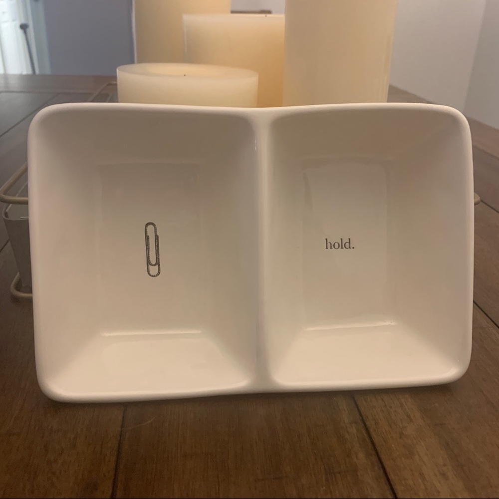 Rae Dunn NWOT Desk Organizer Tray Paperclip Hold